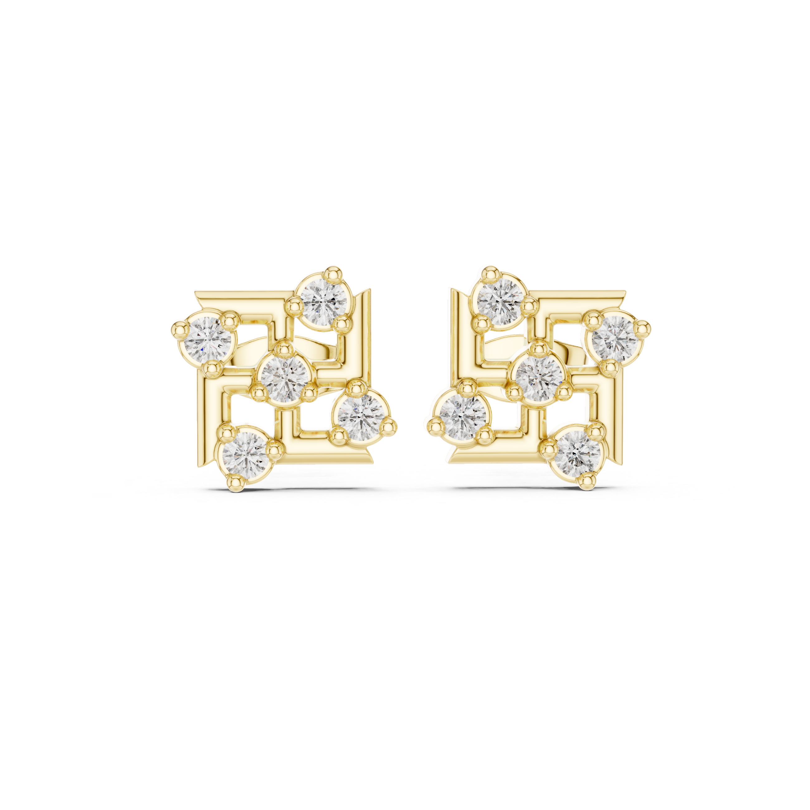The Auspicious Geometric Studs