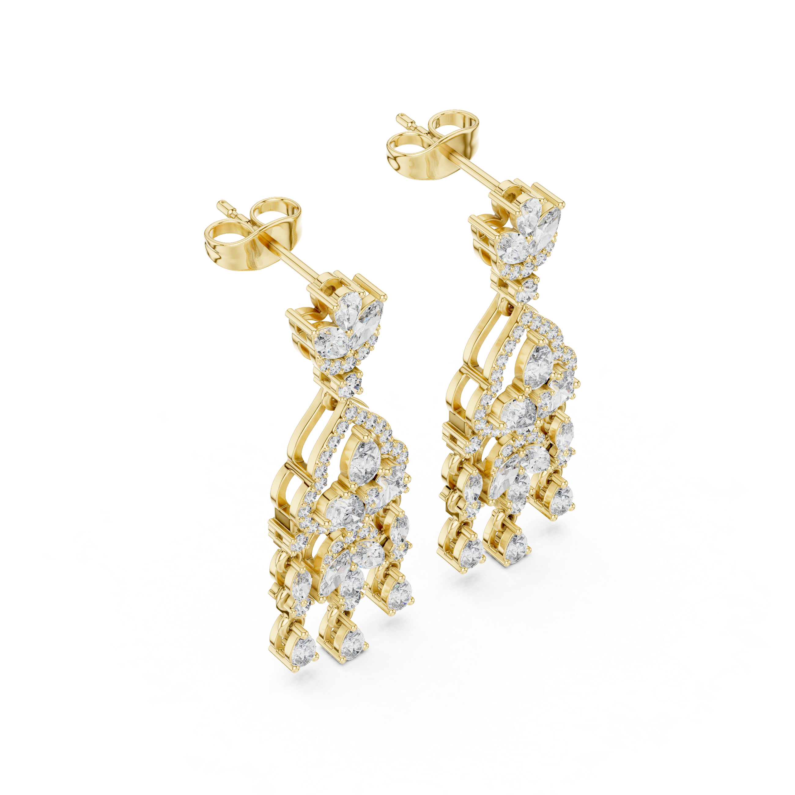 The Golden Radiance Chandelier