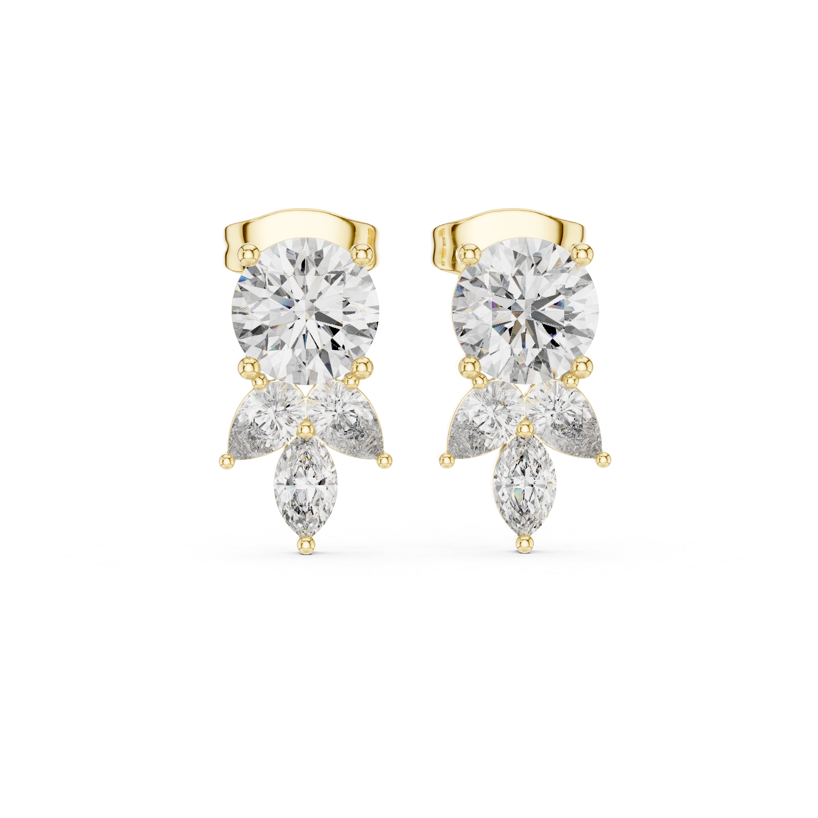 Imperial Multi-Cut Earrings