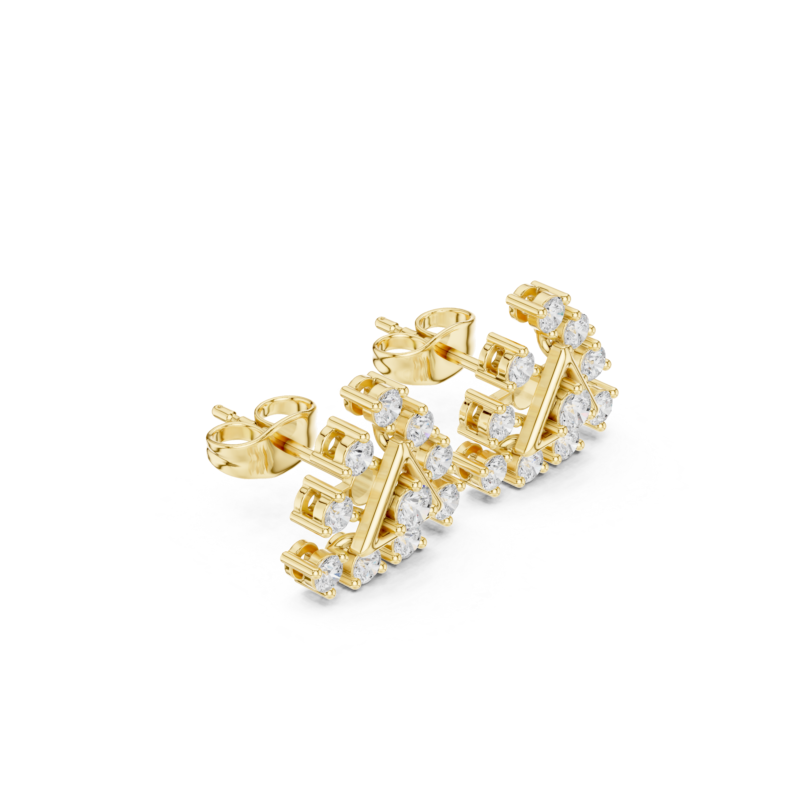The Trinity Prism Studs